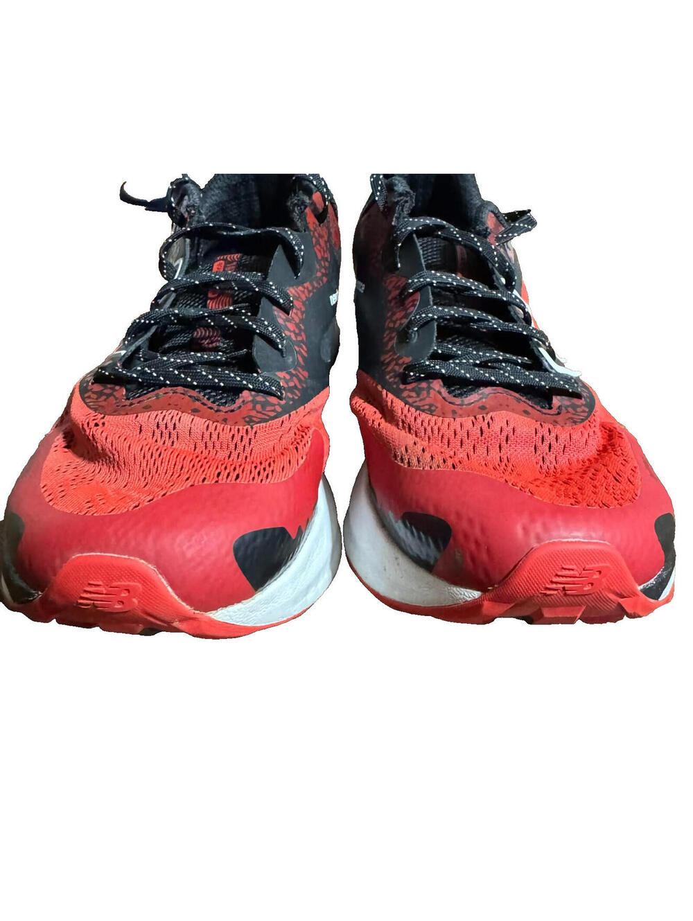 NEW BALANCE MEN'S DYNASOFT NITREL V5 TRAIL RUNNING SHOE RED BLACK SIZE 11 *READ - Picture 12 of 14